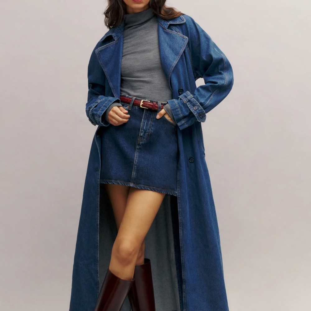 BRAND NEW Lydia High Rise Denim Mini Skirt!